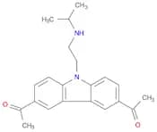 Ethanone, 1,1'-[9-[2-[(1-methylethyl)amino]ethyl]-9H-carbazole-3,6-diyl]bis-