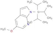 1H-Pyrrolo[2,3-b]pyridine, 5-methoxy-1-[tris(1-methylethyl)silyl]-