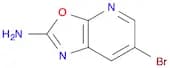 Oxazolo[5,​4-​b]​pyridin-​2-​amine, 6-​bromo-