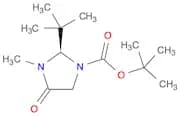 1-Imidazolidinecarboxylic acid, 2-(1,1-dimethylethyl)-3-methyl-4-oxo-, 1,1-dimethylethyl ester, (2…