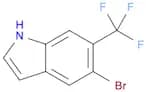 1H-Indole, 5-bromo-6-(trifluoromethyl)-
