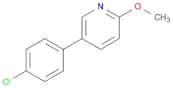 5-(4-chlorophenyl)-2-methoxypyridine