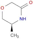 3-Morpholinone, 5-methyl-, (5S)-