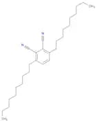 1,2-Benzenedicarbonitrile, 3,6-didecyl-