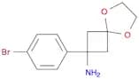2-(4-Bromophenyl)-5,8-dioxaspiro[3.4]octan-2-amine