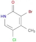3-Bromo-5-chloro-2-hydroxy-4-picoline