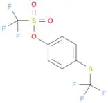 Methanesulfonic acid, 1,1,1-trifluoro-, 4-[(trifluoromethyl)thio]phenyl ester