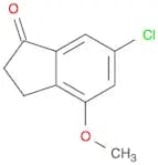 1H-Inden-1-one, 6-chloro-2,3-dihydro-4-methoxy-