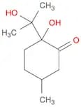 Cyclohexanone, 2-hydroxy-2-(1-hydroxy-1-methylethyl)-5-methyl-