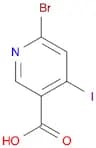 3-Pyridinecarboxylic acid, 6-bromo-4-iodo-