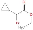 Cyclopropaneacetic acid, α-bromo-, ethyl ester