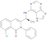 1(2H)-Isoquinolinone, 8-chloro-2-phenyl-3-[(1S)-1-(9H-purin-6-ylamino)ethyl]-