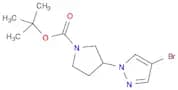 1-Pyrrolidinecarboxylic acid, 3-(4-bromo-1H-pyrazol-1-yl)-, 1,1-dimethylethyl ester