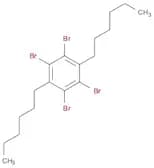 Benzene, 1,2,4,5-tetrabromo-3,6-dihexyl-
