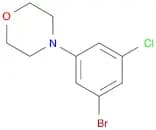 1-Bromo-3-chloro-5-morpholinobenzene