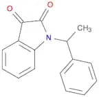 1H-Indole-2,3-dione, 1-(1-phenylethyl)-