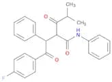Benzenebutanamide, 4-fluoro-α-(2-methyl-1-oxopropyl)-γ-oxo-N,β-diphenyl-