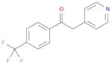 Ethanone, 2-(4-pyridinyl)-1-[4-(trifluoromethyl)phenyl]-