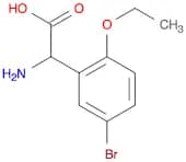 Benzeneacetic acid, α-amino-5-bromo-2-ethoxy-