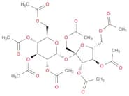 α-D-Glucopyranoside, 1,3,4,6-tetra-O-acetyl-β-D-fructofuranosyl, 2,3,4,6-tetraacetate