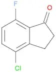 1H-Inden-1-one, 4-chloro-7-fluoro-2,3-dihydro-