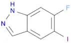 1H-Indazole, 6-fluoro-5-iodo-