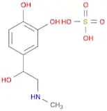 1,2-Benzenediol, 4-[1-hydroxy-2-(methylamino)ethyl]-, compd. with sulfurate (1:1)