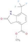 1H-Indole-4-carboxylic acid, 2,3-dihydro-2-oxo-7-(trifluoromethyl)-, methyl ester