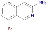 3-Isoquinolinamine, 8-bromo-