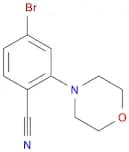 4-Bromo-2-(morpholin-4-yl)benzonitrile
