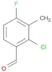 Benzaldehyde, 2-chloro-4-fluoro-3-methyl-