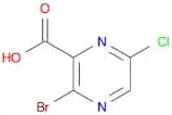 2-Pyrazinecarboxylic acid, 3-bromo-6-chloro-