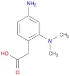 Benzeneacetic acid, 4-amino-2-(dimethylamino)-