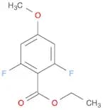 Benzoic acid, 2,6-difluoro-4-methoxy-, ethyl ester