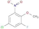 5-Chloro-1-fluoro-2-methoxy-3-nitrobenzene