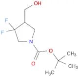 1-Pyrrolidinecarboxylic acid, 3,3-difluoro-4-(hydroxymethyl)-, 1,1-dimethylethyl ester