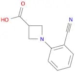 1-(2-Cyanophenyl)azetidine-3-carboxylic acid
