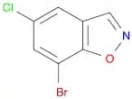 1,2-BENZISOXAZOLE, 7-BROMO-5-CHLORO-