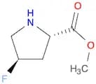 L-Proline, 4-fluoro-, methyl ester, (4R)-