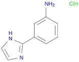 Benzenamine, 3-(1H-imidazol-2-yl)-, hydrochloride (1:1)