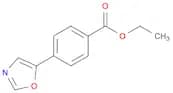 Benzoic acid, 4-(5-oxazolyl)-, ethyl ester