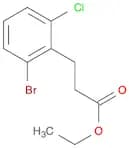 Ethyl 3-(2-bromo-6-chlorophenyl)propanoate