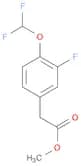 4-(Difluoromethoxy)-3-fluorophenylacetic acid methyl ester