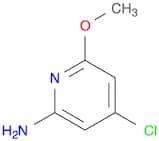 2-Pyridinamine, 4-chloro-6-methoxy-