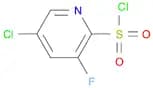 5-Chloro-3-fluoropyridine-2-sulfonyl chloride