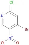 Pyridine, 4-bromo-2-chloro-5-nitro-