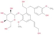 β-D-Glucopyranoside, 2-[(1R)-2-hydroxy-1-[(4-hydroxy-3-methoxyphenyl)methyl]ethyl]-4-[(1E)-3-hydro…