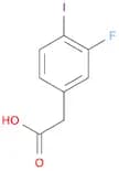 Benzeneacetic acid, 3-fluoro-4-iodo-