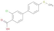 2-Chloro-4-(4-methylthiophenyl)benzoic acid