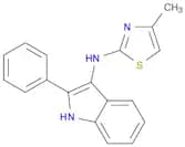 1H-Indol-3-amine, N-(4-methyl-2-thiazolyl)-2-phenyl-